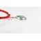 Handmade Navajo .925 Sterling Silver Turquoise Native American Necklace 371017104805 Handmade Navajo .925 Sterling Silver Turquoise Native American Necklace 371017104805