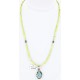 Handmade Certified Authentic Navajo .925 Sterling Silver Turquoise Native American Necklace 371020868767