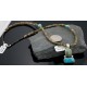 Handmade Certified Authentic Navajo .925 Sterling Silver Turquoise Native American Necklace 390593289479