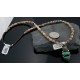 Handmade Certified Authentic Navajo .925 Sterling Silver Turquoise Native American Necklace 390627778131