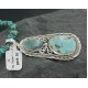 Handmade Certified Authentic Navajo .925 Sterling Silver Turquoise Native American Necklace 390661995864