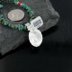 Handmade Certified Authentic Navajo .925 Sterling Silver Turquoise Native American Necklace 390666087324