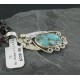 Handmade Certified Authentic Navajo .925 Sterling Silver Turquoise Native American Necklace 390670769019