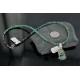 Handmade Certified Authentic Navajo .925 Sterling Silver Turquoise Native American Necklace 390685803546