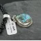 Handmade Navajo .925 Sterling Silver Turquoise Native American Necklace 390687070884