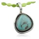 Handmade Certified Authentic Navajo .925 Sterling Silver Turquoise Native American Necklace 390732121398