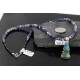 Handmade Certified Authentic Navajo .925 Sterling Silver  Turquoise Native American Necklace 390750315098