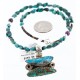 Handmade Certified Authentic Navajo .925 Sterling Silver Turquoise Native American Necklace 390774845420 Handmade Certified Authentic Navajo .925 Sterling Silver Turquoise Native American Necklace 390774845420
