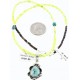 Handmade Certified Authentic Navajo .925 Sterling Silver Turquoise Native American Necklace 390781317325