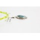 Handmade Certified Authentic Navajo .925 Sterling Silver Turquoise Native American Necklace 390784570617