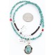 Handmade Certified Authentic Navajo .925 Sterling Silver Turquoise Native American Necklace 390788830101