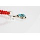 Handmade Certified Authentic Navajo .925 Sterling Silver Turquoise Native American Necklace 390792703752
