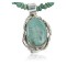 Handmade Certified Authentic Navajo .925 Sterling Silver Turquoise Native American Necklace & Pendant 370923819892