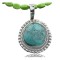 Handmade Certified Authentic Navajo .925 Sterling Silver Turquoise Native American Necklace & Pendant 370972303256