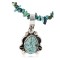 Handmade Certified Authentic Navajo .925 Sterling Silver Turquoise Native American Necklace & Pendant 371017063775