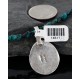 Handmade Certified Authentic Navajo .925 Sterling Silver Turquoise Native American Necklace & Pendant 390738955204 Handmade Certified Authentic Navajo .925 Sterling Silver Turquoise Native American Necklace & Pendant 390738955204
