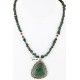 Handmade Certified Authentic Navajo .925 Sterling Silver Turquoise Native American Necklace & Pendant 390751176396