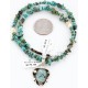 Handmade Certified Authentic Navajo .925 Sterling Silver Turquoise Native American Necklace & Pendant 390789371744