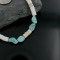 Handmade Certified Authentic Navajo .925 Sterling Silver Turquoise Spiny Oyster and Graduated Heishi Native American Necklace 390680419065