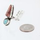 Handmade Certified Authentic Navajo .925 Sterling Silver Turquoise Spiny Oyster Native American Ring  370996028316