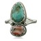 Handmade Certified Authentic Navajo .925 Sterling Silver Turquoise Spiny Oyster Native American Ring  390735954744