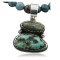 Handmade Certified Authentic Navajo .925 Sterling SilverONE Mountain and Turquoise Native American Necklace 390731765385