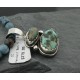 Handmade Certified Authentic Navajo .925 Sterling SilverONE Mountain and Turquoise Native American Necklace 390731765385