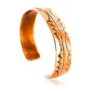 Navajo Hand Stamped Pure Copper Cuff Bracelet Model 12566