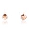 Handmade Certified Authentic Navajo Handstamped BEAR Handmade Copper Native American Earrings 390818154631