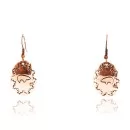 Handmade Navajo Handstamped Bear Handmade Copper Native American Earrings 390834863378
