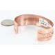 Handmade Certified Authentic Navajo Handstamped Handmade Copper Native American Bracelet 371021492834