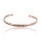 Handmade Certified Authentic Navajo Handstamped Handmade Copper Native American Bracelet 371022181998