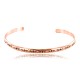 Handmade Certified Authentic Navajo Handstamped Handmade Copper Native American Bracelet 371026847766