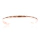 Handmade Certified Authentic Navajo Handstamped Handmade Copper Native American Bracelet 371026923315