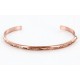 Handmade Certified Authentic Navajo Handstamped Handmade Copper Native American Bracelet 371030783050