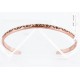 Handmade Certified Authentic Navajo Handstamped Handmade Copper Native American Bracelet 371034095741