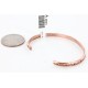 Handmade Certified Authentic Navajo Handstamped Handmade Copper Native American Bracelet 371034095741