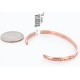 Handmade Certified Authentic Navajo Handstamped Handmade Copper Native American Bracelet 371038533769