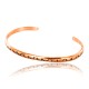 Handmade Certified Authentic Navajo Handstamped Handmade Copper Native American Bracelet 371051617808