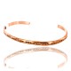 Handmade Certified Authentic Navajo Handstamped Handmade Copper Native American Bracelet 371056340437