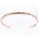 Handmade Certified Authentic Navajo Handstamped Handmade Copper Native American Bracelet 390809806636