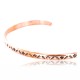 Handmade Certified Authentic Navajo Handstamped Handmade Copper Native American Bracelet 390809806636