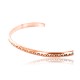 Handmade Certified Authentic Navajo Handstamped Handmade Copper Native American Bracelet 390813077459
