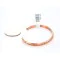 Handmade Certified Authentic Navajo Handstamped Handmade Copper Native American Bracelet 390828591247