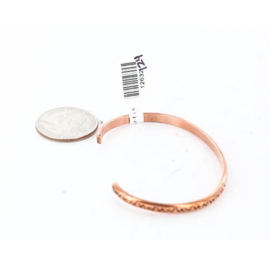 Handmade Certified Authentic Navajo Handstamped Handmade Copper Native American Bracelet 391159043576 Handmade Certified Authentic Navajo Handstamped Handmade Copper Native American Bracelet 391159043576