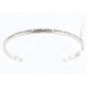 Handmade Certified Authentic Navajo Handstamped Handmade Nickel Native American Bracelet 371013363148
