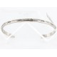 Handmade Certified Authentic Navajo Handstamped Handmade Nickel Native American Bracelet 371037387353