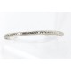 Handmade Certified Authentic Navajo Handstamped Handmade Nickel Native American Bracelet 371051224923