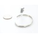 Handmade Certified Authentic Navajo Handstamped Handmade Nickel Native American Bracelet 371051224923