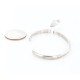 Handmade Certified Authentic Navajo Handstamped Handmade Nickel Native American Bracelet 371051277028